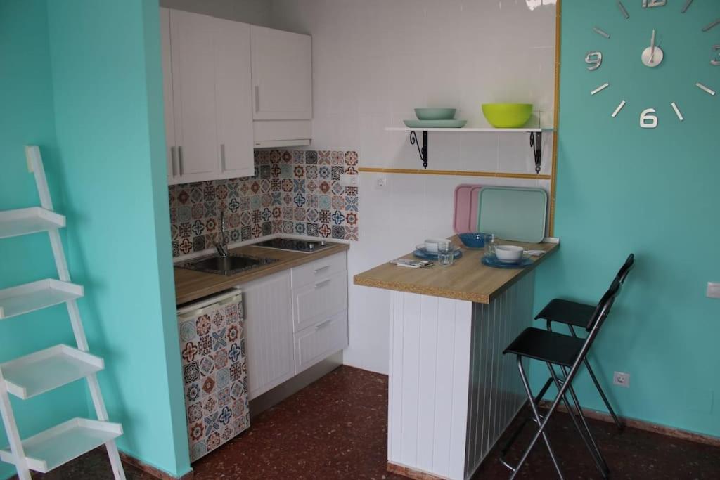Apartamento Vista Al Mar Piscina Playa 3 Min Aguadulce  Luaran gambar