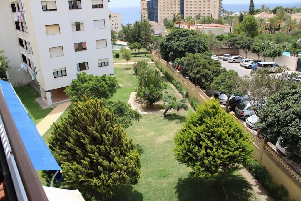 Apartamento Vista Al Mar Piscina Playa 3 Min Aguadulce  Luaran gambar
