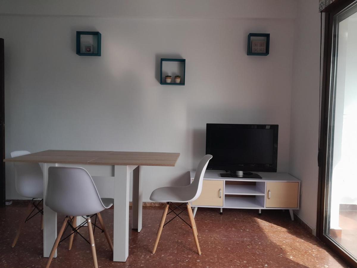 Apartamento Vista Al Mar Piscina Playa 3 Min Aguadulce  Luaran gambar